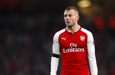 Jack Wilshere returns to train at Arsenal as club show support for his future