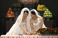 Taiwan holds first same-sex Buddhist wedding