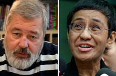Nobel Peace Prize awarded to two journalists from the Philippines and Russia