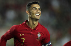 Cristiano Ronaldo scores on European record 181st international appearance