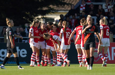 Watch: Katie McCabe scores another stunner in POTM performance for Arsenal