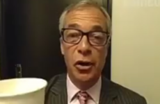 Nigel Farage says he was tricked into saying 'Up the RA'
