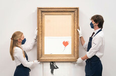 Partially shredded Banksy painting sells for record €21.9 million