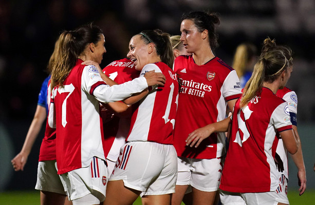 Katie McCabe features as Arsenal earn Champions League win · The 42