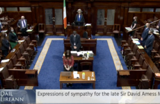 Dáil observes moment of silence in memory of MP David Amess