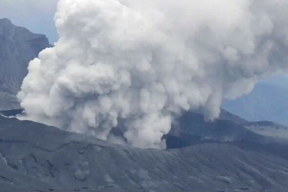 Japan's Mount Aso volcano erupts for second time this century - Vimarsana News