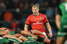Casey forming a halfback bond with the 'class' Carbery in Munster