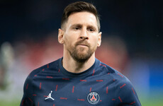 Lionel Messi muted as 10-man PSG held