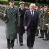 German president welcomed to Ireland for three-day visit