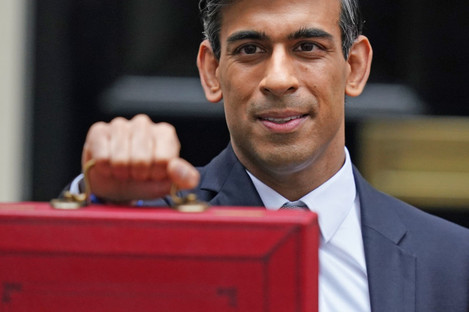 Rishi Sunak, the UK's chancellor of the exchequer