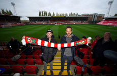 Hollywood stars Ryan Reynolds and Rob McElhenney dreaming of taking Wrexham into Premier League