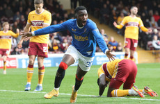 Fashion hat-trick inspires Rangers to 6-1 comeback victory as lead extends to four points