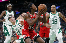 Chicago Bulls rally from 19-point deficit to beat the Boston Celtics