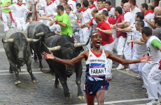 Tumblr of the Day: Mo Farah Running Away From Things