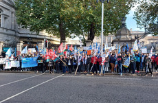 Student nurses Dáil protest: 'I know I'm not staying in Ireland - after I'm qualified, I'm gone'