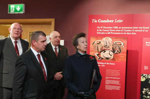 Princess Anne unveils stone to mark Northern Ireland's centenary - Vimarsana News