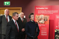 Princess Anne unveils stone to mark Northern Ireland’s centenary