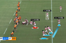 What will Ireland have picked out from Japan's only game since July?
