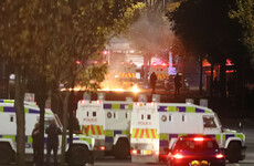 Missiles and fireworks thrown at police in north Belfast