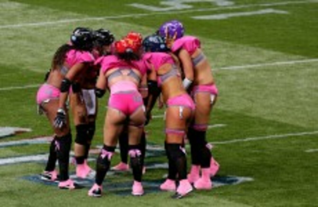 Frill Seekers Rejoice Lingerie Football Is Coming To Dublin