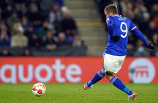 Jamie Vardy misses from spot as Leicester held by Spartak Moscow
