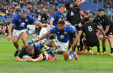 Coles double sees All Blacks warm up for Dublin trip with win over stubborn Italy