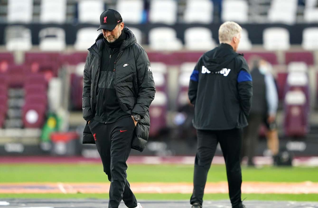 Klopp giải thích lý do Liverpool nâng tỷ lệ trận đấu với West Ham (Phần 1)