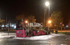 Witness appeal after bus hijacked and set on fire near loyalist estate on outskirts of Belfast