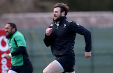 Robbie Henshaw returns to training as Ireland prepare for New Zealand