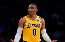 Russell Westbrook shines as Lakers edge past Hornets after overtime