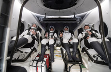 ISS astronauts return to Earth in SpaceX craft after six-month mission