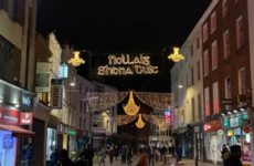 Christmas lights in Dublin have been switched on