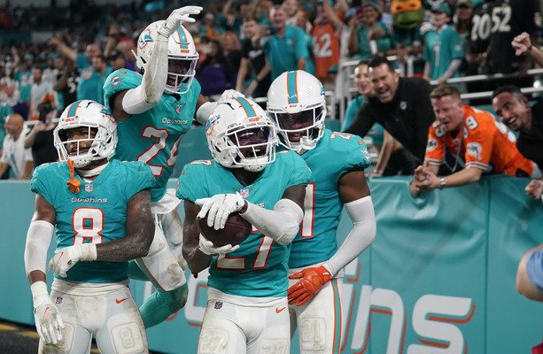 Miami's defence lifts Dolphins to win over Baltimore Ravens