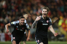 McGonigle scores goal of the season contender to keep Derry's slim European hopes alive