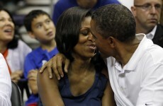 Chicago erects plaque at spot of Obamas' first kiss