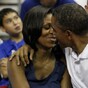 Chicago erects plaque at spot of Obamas' first kiss