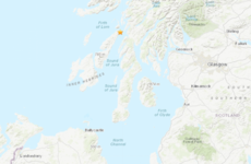 Earthquake in Scotland felt in Northern Ireland overnight