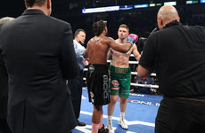 Demetrius Andrade stops Jason Quigley in two rounds to defend his middleweight title