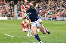 Stuart Hogg becomes Scotland’s leading try-scorer in win over Japan