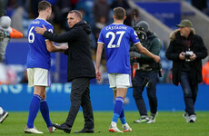 Rodgers distances himself from United job - and defends his team after they were booed off