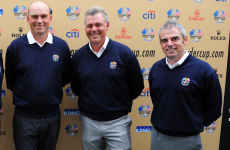 Clarke, McGinley and Bjorn named as European Ryder Cup vice-captains