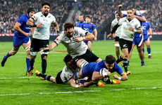 France record their first win in Paris over New Zealand since 1973