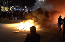 Rioters throw stones and fireworks at Dutch police in second night of Covid protests