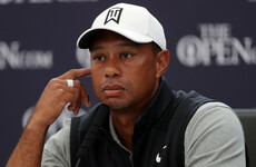 Tiger Woods shares footage of him hitting balls