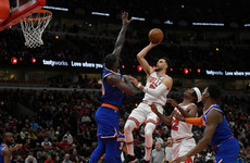 Late rally leads Chicago Bulls to victory over New York Knicks and top of East