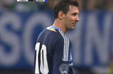 VIDEO: Leo Messi handshake sends pitch invader away happy