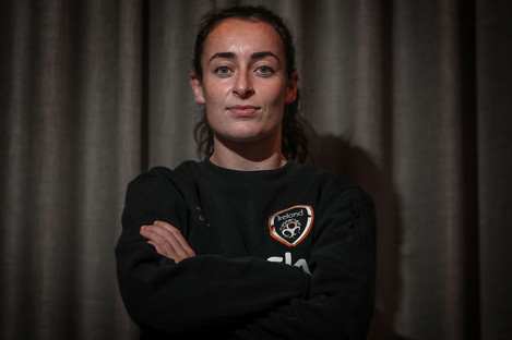Roma McLaughlin pictured at an Ireland media day earlier this week