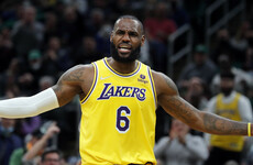 LeBron James fined for 'obscene gesture,' warned for swearing