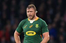 Duane Vermeulen's Ulster arrival delayed by positive Covid-19 test