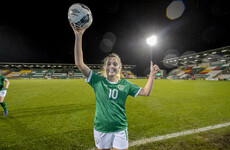 'It's a proud moment to get a hat-trick for my country. To give that football to my nephew was really special'